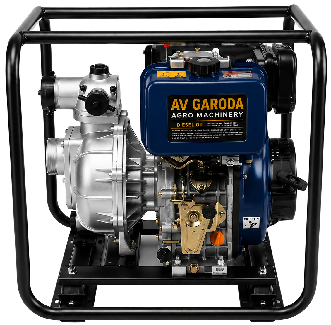 AV Garoda 186F/P Diesel High-Pressure Water Pump
